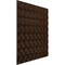 Ekena Millwork 19 5/8in. W x 19 5/8in. H Coralie EnduraWall Decorative 3D Wall Panel Covers 2.67 Sq. Ft. WP20X20CIAMB - alternate 5